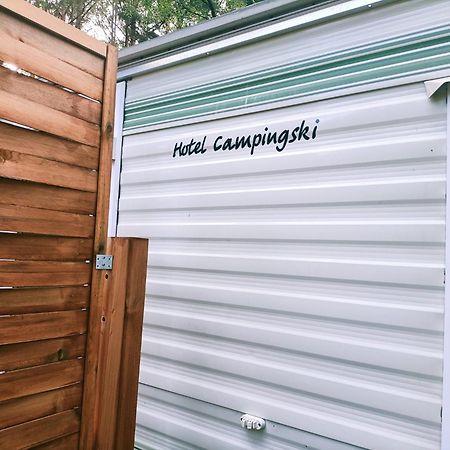 Tinyhaus Idyllisch Am Waldesrand Cottbus Exterior foto